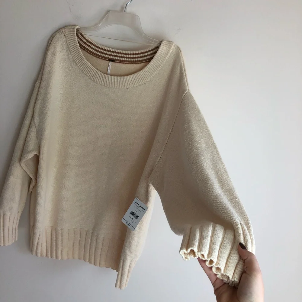 NWT Free People Street Fair Tunic Sweater - Picture 7 of 10